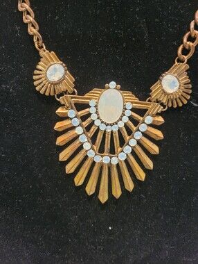 Vintage Marigold Necklace By Park Lane Unsigned